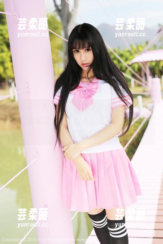 MyGirl美媛馆 - 最新于大小姐和服写真：她的和服真是“引人入胜”，我差点被她的腰带绊倒！