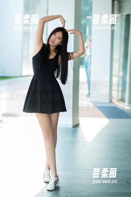 TuiGirl推女郎 - “王明明天使”——原图和照片都是光的舞者，就差一对翅膀了，心里有种说不出的羡慕。