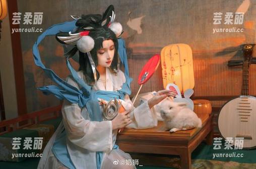 看奶狮不咬人如何用照片合集讲述嫦娥如梦令的传说！