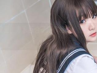 COS在浴室里，青水百合子新作更新，洗去烦恼只留下…？！