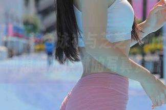 魔镜街拍 – 蓝色泳衣与芝芝，如何让我瞬间想起冰淇淋的写真资源